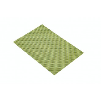 KitchenCraft Woven Green & Black Weave Placemat