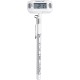 Kitchen Craft Digital Food Thermometer Probe with Protective Cover, Ideal for Meat, Poultry, Jam & More, White