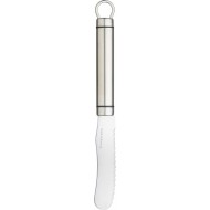 KitchenCraft Oval Handled Stainless Steel Butter Spreader Knife, 22 cm