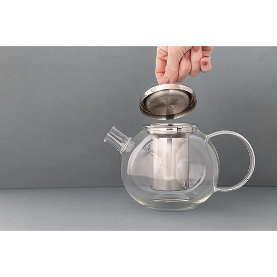 Shop quality La Cafetière Darjeeling Loose Leaf Glass Teapot with Stainless Steel Infuser, 1 litre in Kenya from vituzote.com Shop in-store or online and get countrywide delivery!