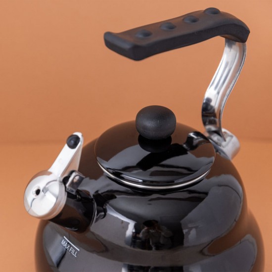 Shop quality La Cafetière Steel Whistling Kettle, 2L, Black in Kenya from vituzote.com Shop in-store or online and get countrywide delivery!