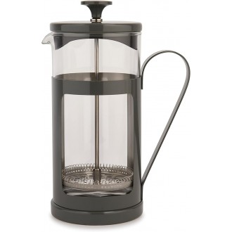 La Cafetière Monaco Cafetiere, 8-Cup, Cool Grey