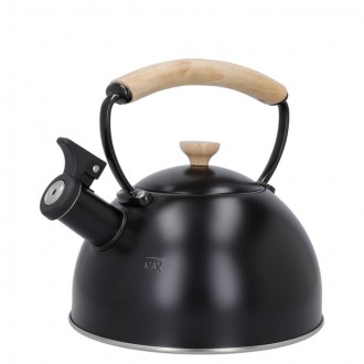 La Cafetière Whistling Kettle, 1.6L, Black