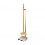 Living Nostalgia Vintage-Style Long-Handled Dustpan and Brush Set, 25.5 x 23 x 99 cm