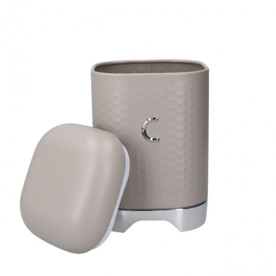 Shop quality Lovello Textured Coffee Storage Canister with Lid, Latte Cream in Kenya from vituzote.com Shop in-store or online and get countrywide delivery!