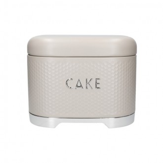 Lovello Cake Storage Tin with Lid, Latte Cream