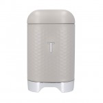 Lovello Tea Storage Caddy with Lid, Latte Cream