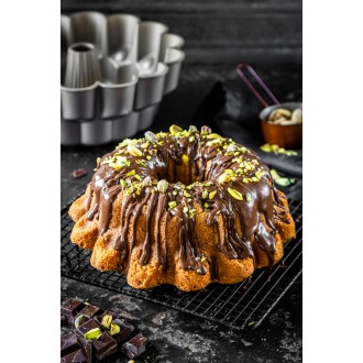 MasterClass Non-Stick Cast Aluminium Decorative Cake Tin, Tiered