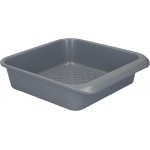 MasterClass Smart Ceramic Square Baking Tin with Robust Non-Stick Coating, Carbon Steel, Grey, 23cm