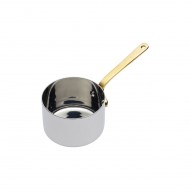 MasterClass Stainless Steel Serving Saucepan, 6.5cm 