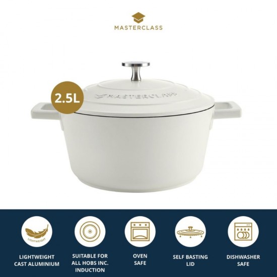 Shop quality MasterClass Cast Aluminium Casserole Dish, 2.5L, Cream in Kenya from vituzote.com Shop in-store or online and get countrywide delivery!