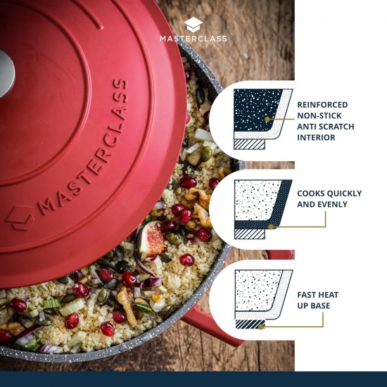 Shop quality MasterClass Cast Aluminium Casserole Dish, 2.5L, Red in Kenya from vituzote.com Shop in-store or online and get countrywide delivery!