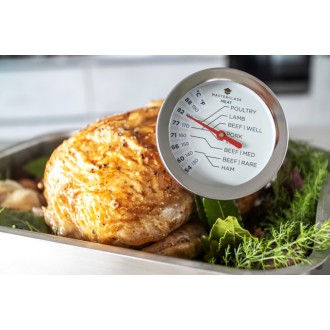 MasterClass Large Stainless Steel Meat Thermometer