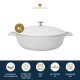 Shop quality MasterClass Cast Aluminium Shallow Casserole Dish, 4L, Cream in Kenya from vituzote.com Shop in-store or online and get countrywide delivery!