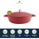 Shop quality MasterClass 4L/28 cm Lightweight Cast Aluminium Induction and Oven Safe Shallow Casserole Dish with Lid, Red in Kenya from vituzote.com Shop in-store or online and get countrywide delivery!