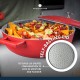 Shop quality MasterClass 4L/28 cm Lightweight Cast Aluminium Induction and Oven Safe Shallow Casserole Dish with Lid, Red in Kenya from vituzote.com Shop in-store or online and get countrywide delivery!