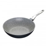 MasterClass Wok, Non-Stick Induction-Safe Cast Aluminium, 28 cm (11"), Grey