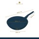 Shop quality MasterClass Wok, Non-Stick Induction-Safe Cast Aluminium, 28 cm (11"), Grey in Kenya from vituzote.com Shop in-store or online and get countrywide delivery!