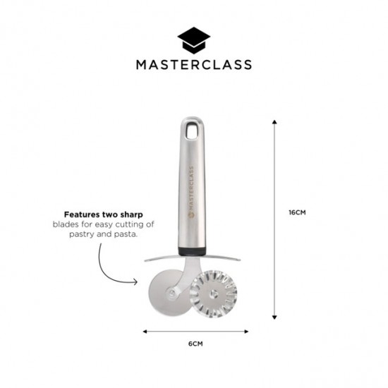 Shop quality MasterClass Soft Grip Stainless Steel Pastry and Pasta Cutter in Kenya from vituzote.com Shop in-store or online and get countrywide delivery!