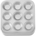 MasterClass Recycled Aluminium 9-Hole Muffin Tin, 24x22cm