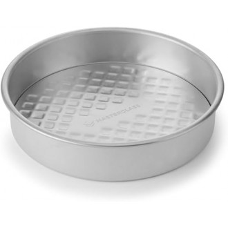 MasterClass Recycled Aluminium Loose Base Cake Pan, Round Baking Tin for Cakes, 20cm / 8” Cake Tin