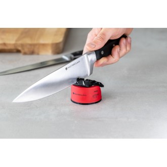 MasterClass Smart Sharp Dual Knife Sharpener, Red