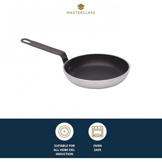 MasterClass Professional Frying Pan, 20 cm, Non-Stick, Aluminium,