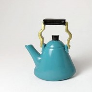 VZ Fridge Magnet, Vintage Blue Teapot, 5 cm