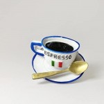 VZ Fridge Magnet, Espresso Cup, 3 cm