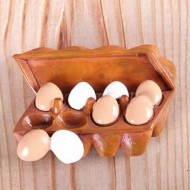 VZ Fridge Magnet, Egg Tray, 3 cm