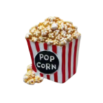 VZ Fridge Magnet, Miniature Popcorn, 5 cm