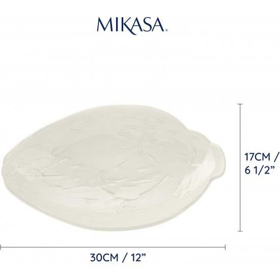 Shop quality Mikasa Cranborne Stoneware Artichoke Serving Dish, 30.5cm, Gift Boxed, White in Kenya from vituzote.com Shop in-store or online and get countrywide delivery!