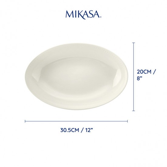 Shop quality Mikasa Cranborne Stoneware Serving Bowl, 30.5cm, Cream in Kenya from vituzote.com Shop in-store or online and get countrywide delivery!