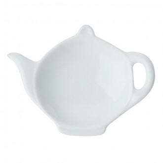 Mikasa Chalk Porcelain Teabag Tidy, 12cm, White