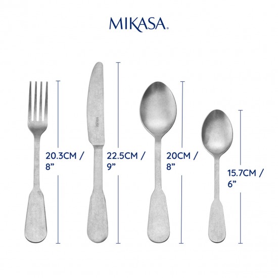 Shop quality Mikasa Soho Antique Stainless Steel Cutlery Set, 16 Piece in Kenya from vituzote.com Shop in-store or online and get countrywide delivery!