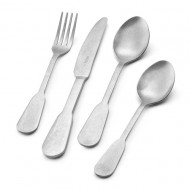 Mikasa Soho Antique Stainless Steel Cutlery Set, 16 Piece