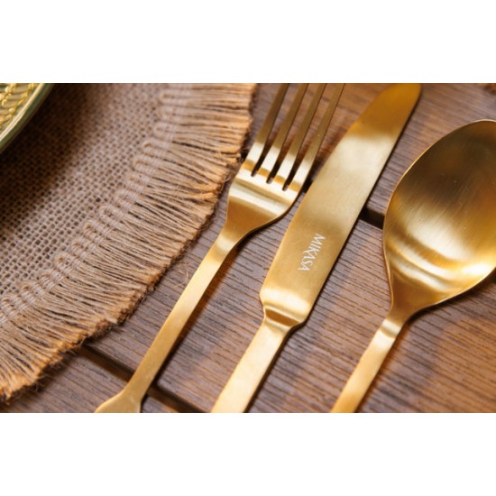 Shop quality Mikasa Soho Gold Stainless Steel Cutlery Set, 16 Piece in Kenya from vituzote.com Shop in-store or online and get countrywide delivery!