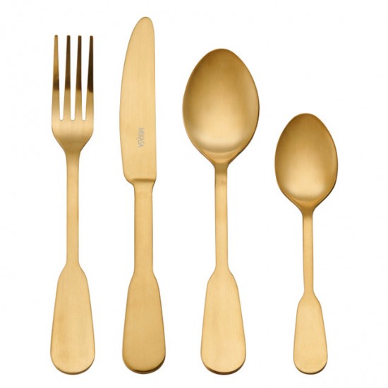 Shop quality Mikasa Soho Gold Stainless Steel Cutlery Set, 16 Piece in Kenya from vituzote.com Shop in-store or online and get countrywide delivery!