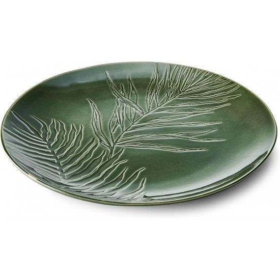 Shop quality Mikasa Jardin Round Serving Platter, Green Stoneware Serving Platter for Food, 35cm, Large Serve Plate for Starters & Antipasti - Gift Boxed in Kenya from vituzote.com Shop in-store or online and get countrywide delivery!