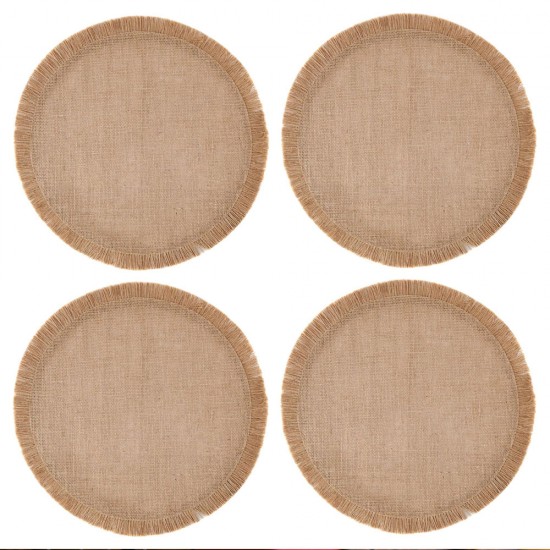 Shop quality Mikasa 4 piece Hessian Round Woven Placemats, Natural, 38cm, Beige in Kenya from vituzote.com Shop in-store or online and get countrywide delivery!