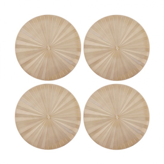 Shop quality Mikasa 4-Piece Round PU Gold Placemat Set, 38cm in Kenya from vituzote.com Shop in-store or online and get countrywide delivery!