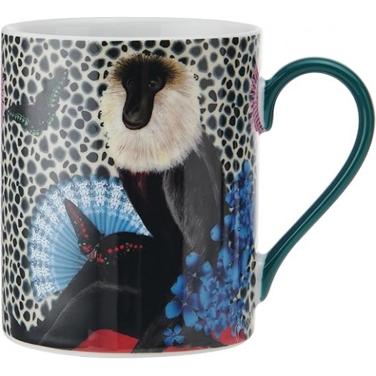 Shop quality Mikasa x Sarah Arnett Porcelain Mug, Printed Mug for Tea and Coffee, Gifting, Monkey Print, 350ml in Kenya from vituzote.com Shop in-store or online and get countrywide delivery!