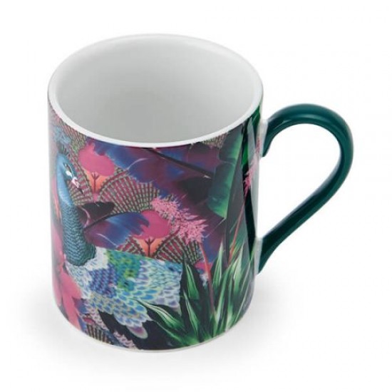 Shop quality Mikasa x Sarah Arnett Porcelain Mug with Peacock Print, 350ml in Kenya from vituzote.com Shop in-store or online and get countrywide delivery!