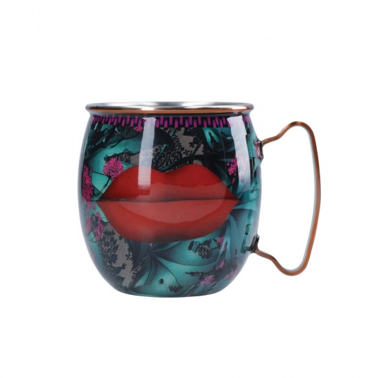 Shop quality Mikasa Moscow Double-Walled Mule Mug, Stainless Steel Mug for Cocktails, 450ml, Lip Print in Kenya from vituzote.com Shop in-store or online and get countrywide delivery!