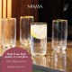 Shop quality MIKASA Sorrento Ridged Crystal Highball Glasses with Gold Rim and Wide Shape, 510ml in Kenya from vituzote.com Shop in-store or online and get countrywide delivery!