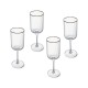 Shop quality Mikasa Sorrento 4-Piece  Ribbed Crystal White Wine Glass Set, 400ml in Kenya from vituzote.com Shop in-store or online and get countrywide delivery!