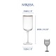 Shop quality Mikasa Sorrento 4-Piece  Ribbed Crystal White Wine Glass Set, 400ml in Kenya from vituzote.com Shop in-store or online and get countrywide delivery!