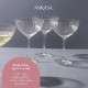 Shop quality Mikasa Treviso 4-Piece  Rippled Crystal Coupe Glass Set, 300ml in Kenya from vituzote.com Shop in-store or online and get countrywide delivery!