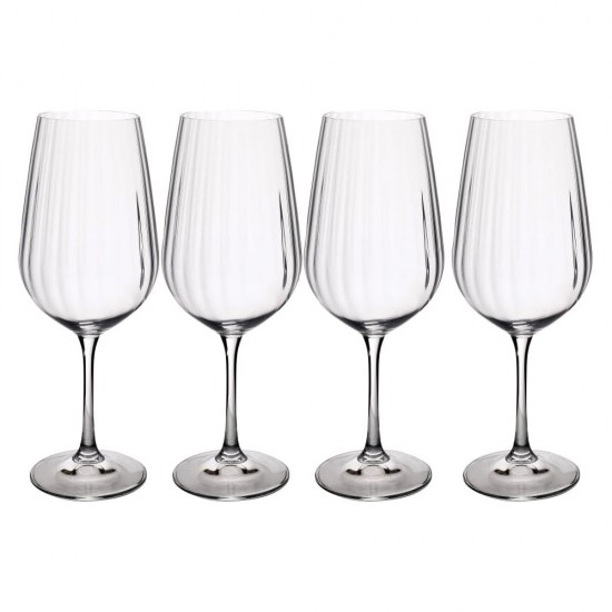 Shop quality Mikasa Treviso 4-Piece Crystal  Rippled Red Wine Glass Set, 600ml in Kenya from vituzote.com Shop in-store or online and get countrywide delivery!