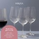 Shop quality Mikasa Treviso 4-Piece Crystal  Rippled Red Wine Glass Set, 600ml in Kenya from vituzote.com Shop in-store or online and get countrywide delivery!